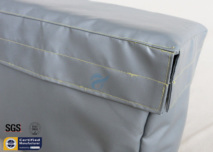 Fiberglass Thermal Insulation Jackets Removable Grey 260℃ Electrical Insulation