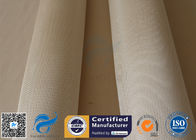 1200g/m2 Brown Cross Twill Weave High Silica Fabric 1200℃ Fiberglass Cloth