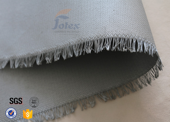 0.45mm PU Coated Glass Fibre Fabric For Welding Blanket 460gsm 39