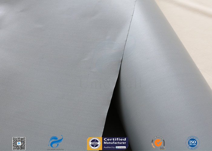 7628 320g Waterproof PVC Coated Fiberglass Fabric For Flexible Air Ductwork